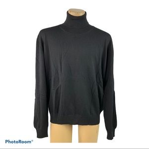 Toscano Firenxe XXL Back Wool Turtleneck Sweater